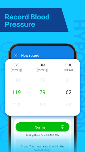 Blood Pressure App & Tracker Screenshot 0