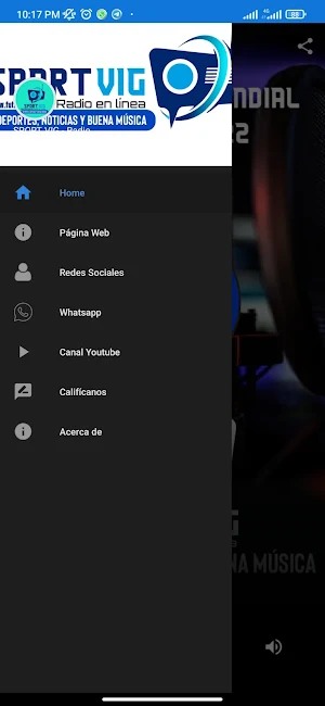 SPORT VIG RADIO Screenshot 1