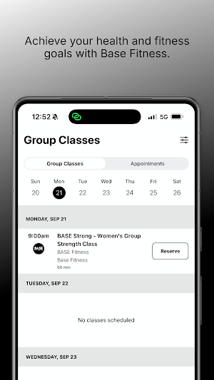BASE Fitness Screenshot 2