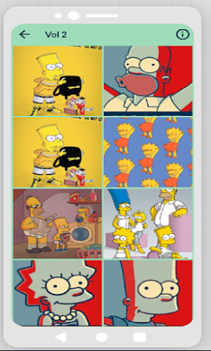 Bart Art Wallpaper Screenshot 1