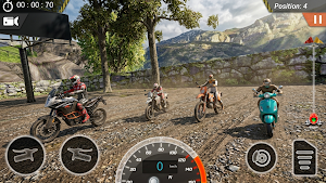 GravelRush Offroad Bike Racing Screenshot 0
