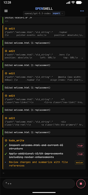 OpenShell – AI Coding & Tools Screenshot 3