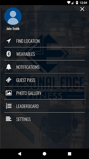 Personal Edge FItness Screenshot 2