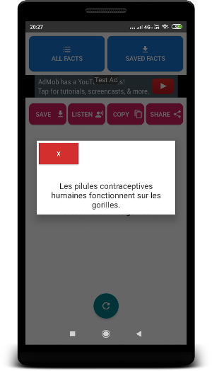 Facts About World  In French Screenshot 3