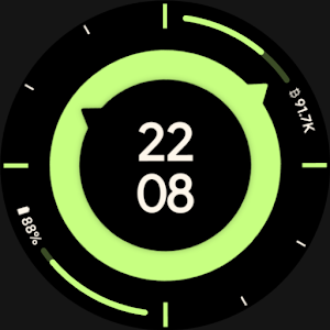 Arrow Hybrid - Muviz Watchface Screenshot 3