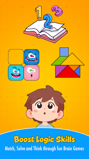 Kids Brain Games: Fun & Logic Screenshot 1
