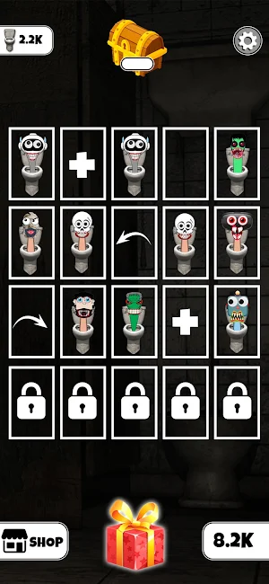 Merge Skibydy Toilet Monster Screenshot 2