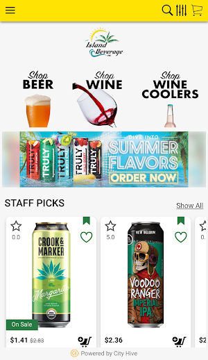 Island Beverage Screenshot 1