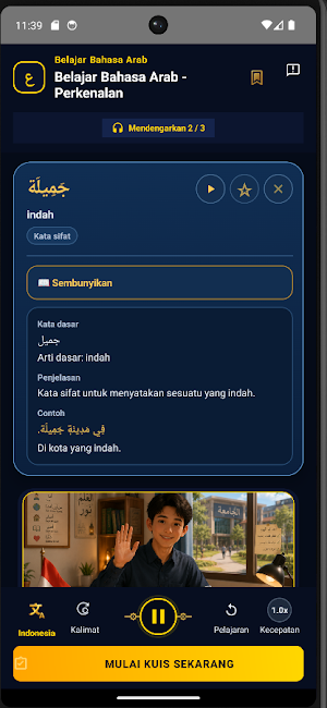 Lilou Belajar Bahasa Arab Screenshot 1