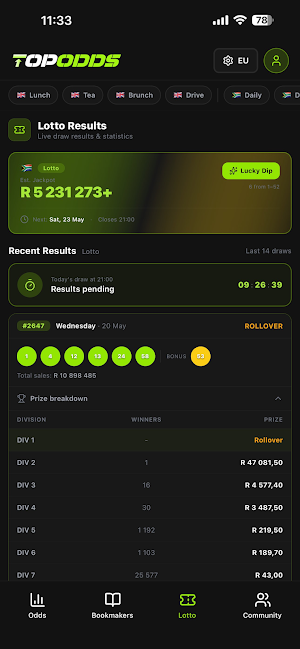 Topodds Screenshot 2