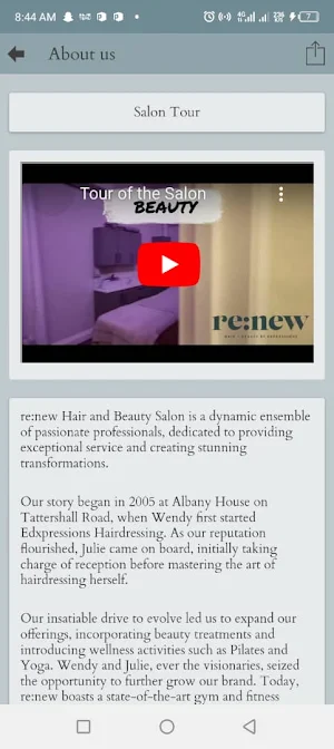 re:new Hair + Beauty Screenshot 2