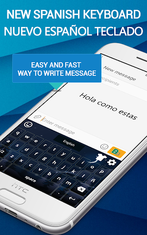 Spanish English Keyboard- Spanish keyboard typing Screenshot 3