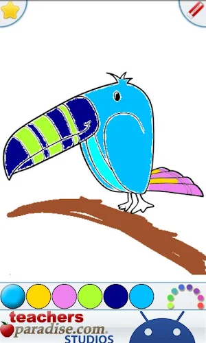 Jungle Animals Coloring Book Screenshot 2