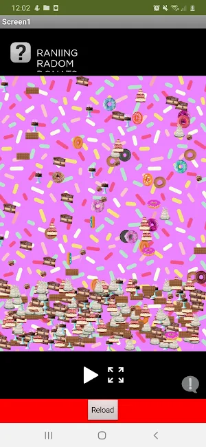 Raining random donuts Screenshot 0