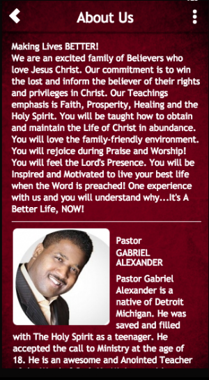 Better Life Church Screenshot 3