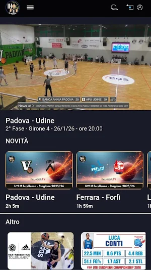 Italhoop TV Screenshot 3