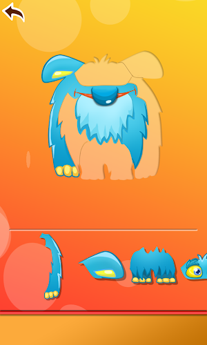 Puzzles for kids - monsters Screenshot 3
