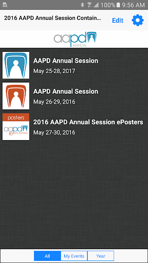 AAPD Annual Session Screenshot 1