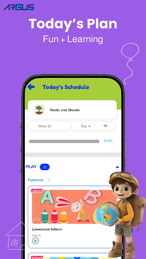 Argus Jr. Learning Ecosystem Screenshot 2