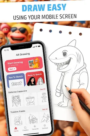 AR Drawing - Italian Brainrot Screenshot 3
