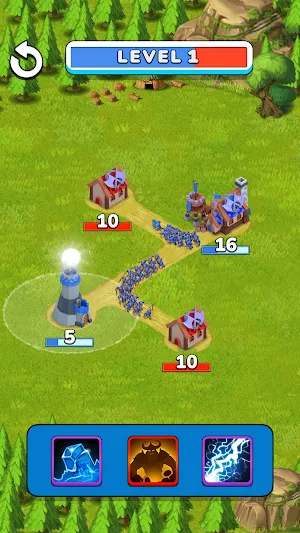Takeover War: Tower Conquer Screenshot 0
