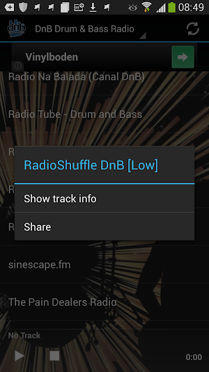 DnB Drum & Bass Radio Stations Screenshot 2