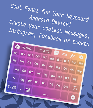 Amazing Fonts Keyboard Screenshot 2