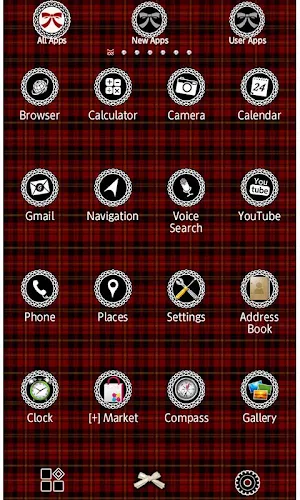 Plaid and Pearls Wallpaper Screenshot 2