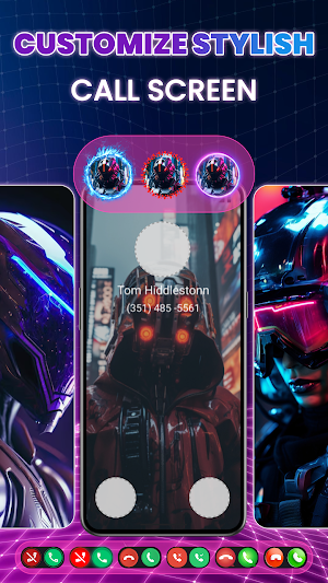 Color call themes: Color phone Screenshot 0
