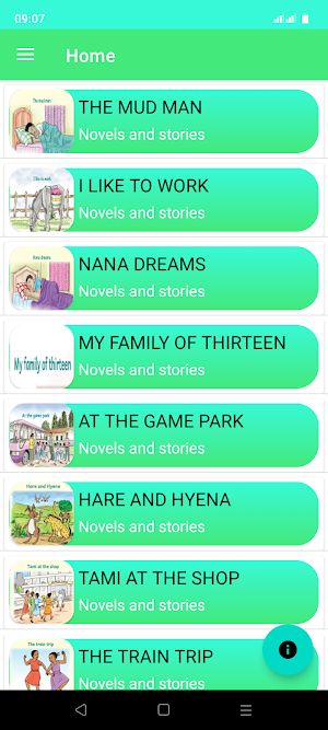 Cbc novels and stories Screenshot 0