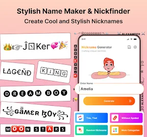 Nickfinder: Stylish Name Maker Screenshot 0