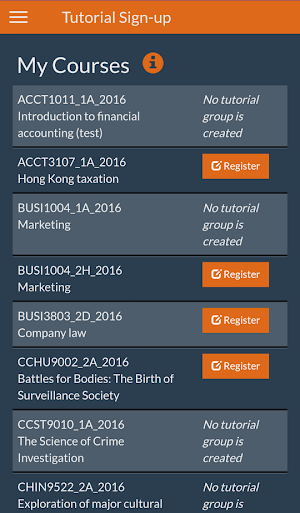 Tutorial Sign-up Screenshot 1