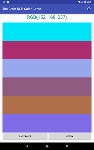 The Great RGB Color Game Screenshot 1