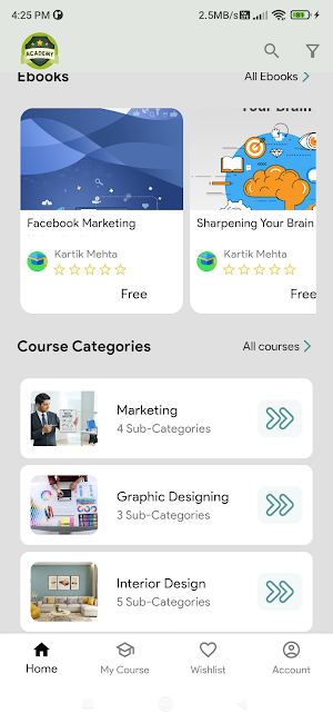 Academy- MyClasses Screenshot 1