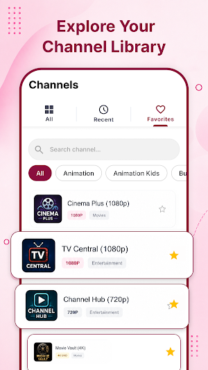 Online IPTV: Live & Pro Player Screenshot 3