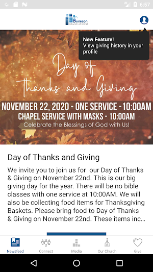 Burleson Church of Christ Screenshot 0