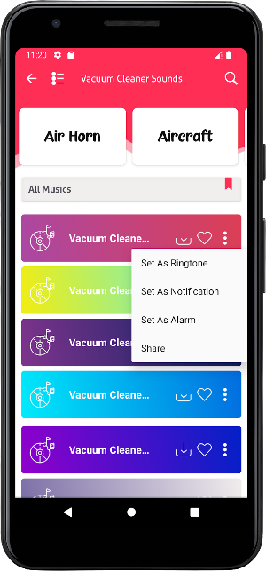 Vacuum Cleaner Sounds Screenshot 3