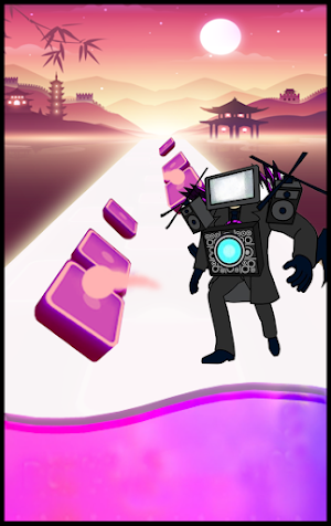 Skibidi Flying Toilet Beat Hop Screenshot 0