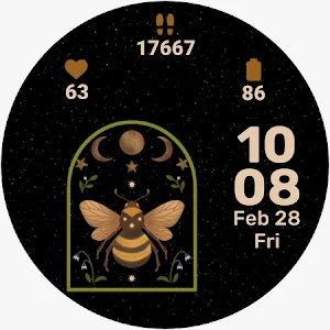 Celestial 2 watch face 6 theme Screenshot 0
