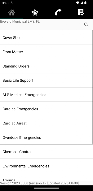 Brevard Municipal EMS Screenshot 2