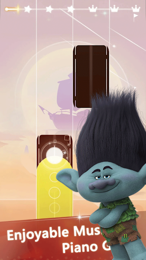 Trolls Band Piano tiles Screenshot 0