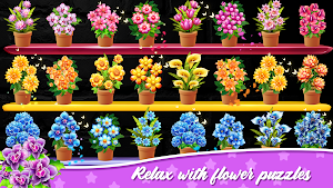 Sort Flower Match Game Screenshot 3