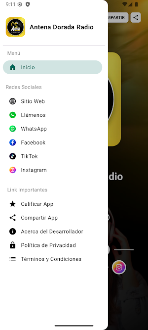 Antena Dorada Radio Screenshot 2