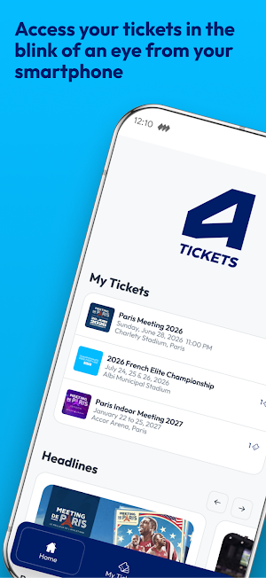ATHLÉ Tickets Screenshot 0