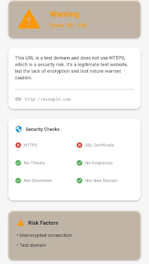 QR/URL AI Scanner Screenshot 1