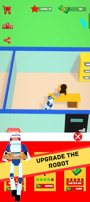 Robo Cafe: Cooking Tycoon Screenshot 2