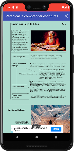 Perspicacia para escrituras Screenshot 2