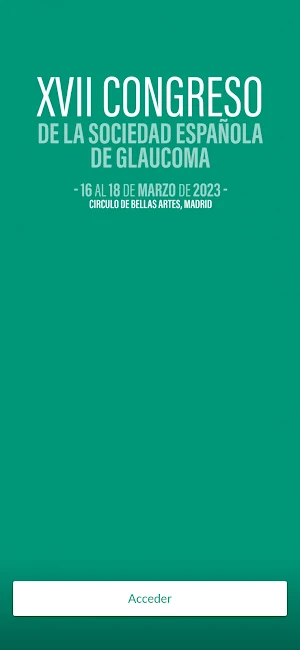 XVII CONGRESO SEG Screenshot 0