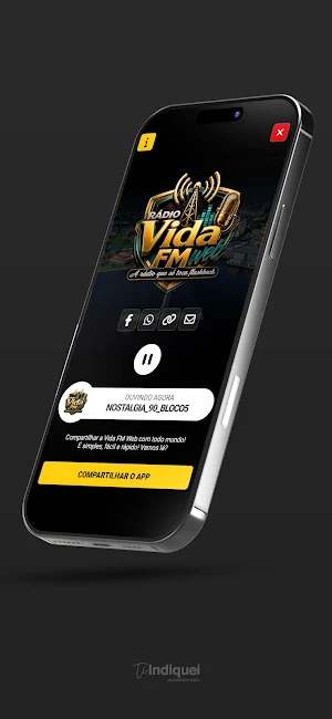 Rádio Vida FM Web Screenshot 0
