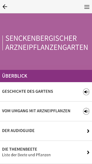Botanischer Garten Frankfurt Screenshot 2